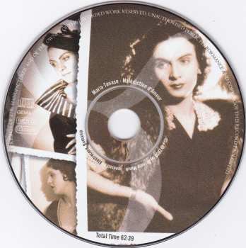 CD Maria Tănase: Malédiction D'Amour