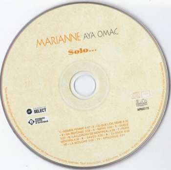 CD Marianne Aya Omac: Solo DIGI