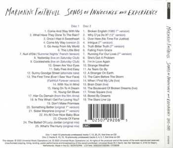 2CD Marianne Faithfull: Songs Of Innocence And Experience (1965-1995)