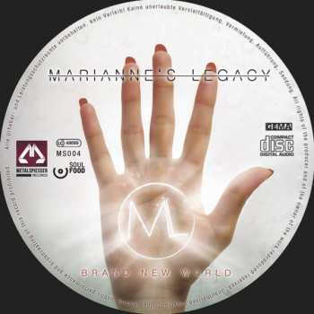 CD Marianne's Legacy: Brand New World DIGI