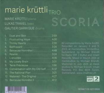 CD Marie Krüttli Trio: Scoria
