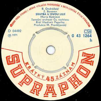 SP Marie Rottrová: Zatracenej Čáp / Svatba U Dvou Lilií