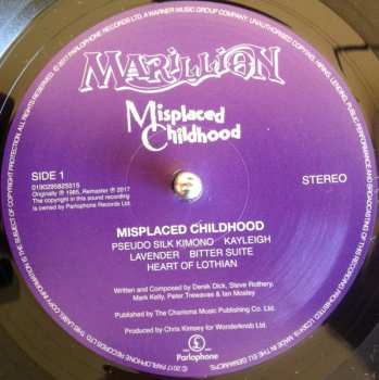 4LP/Zestaw pudełkowy Marillion: Misplaced Childhood DLX | LTD