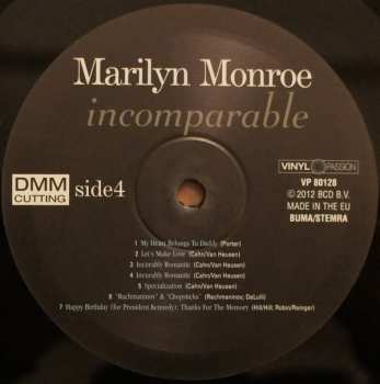 2LP Marilyn Monroe: Incomparable