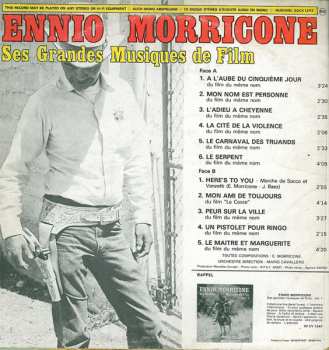 LP Ennio Morricone: Ses Grandes Musiques De Film Vol. 2