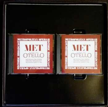 2CD Giuseppe Verdi: Otello - Metropolitan Opera Historic Broadcast Recording March 8, 1958