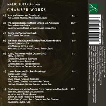 CD Mario Totaro: Chamber Works
