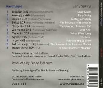 CD Marja Mortensson: Aarehgïjre = Early Spring