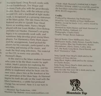 CD Mark Hummel: Harmonica Party