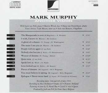 CD Mark Murphy: Another Vision