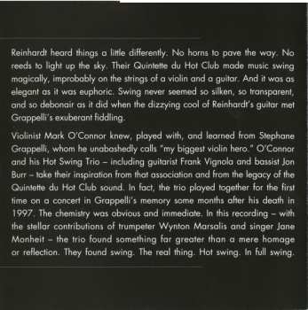 CD Mark O'Connor's Hot Swing Trio: In Full Swing