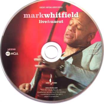 CD Mark Whitfield: Live&Uncut DIGI