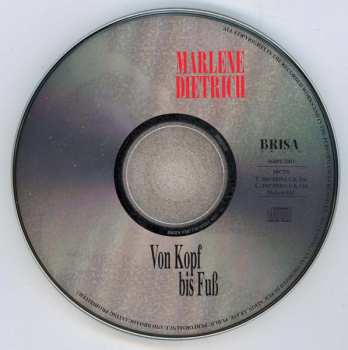 CD Marlene Dietrich: Von Kopf Bis Fuß