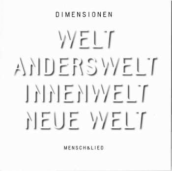 4CD/Zestaw pudełkowy Marlis Petersen: Dimensionen (Mensch&Lied)