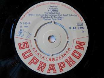 SP Marta Kubišová: Atlantis / Addio