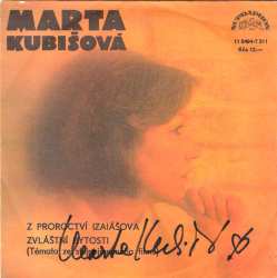 Album Marta Kubišová: Z Proroctví Izaiášova / Zvláštní Bytosti