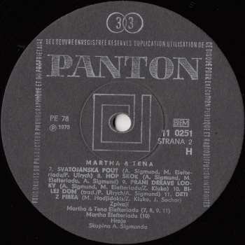 LP Martha A Tena Elefteriadu: Dál Než Slunce Vstává