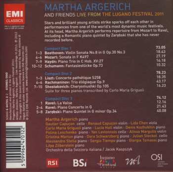 3CD/Zestaw pudełkowy Martha Argerich And Friends: Live From Lugano 2011