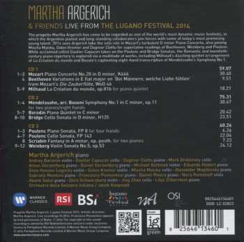3CD/Zestaw pudełkowy Martha Argerich And Friends: Live From Lugano 2014