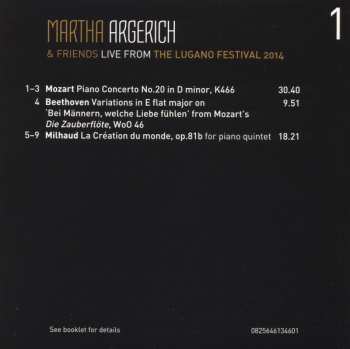 3CD/Zestaw pudełkowy Martha Argerich And Friends: Live From Lugano 2014