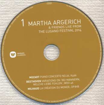 3CD/Zestaw pudełkowy Martha Argerich And Friends: Live From Lugano 2014