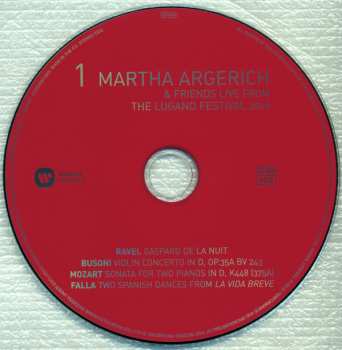 3CD/Zestaw pudełkowy Martha Argerich And Friends: Live From Lugano 2016