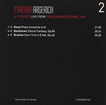 3CD/Zestaw pudełkowy Martha Argerich And Friends: Live From Lugano 2016