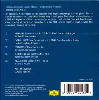 5CD/Zestaw pudełkowy Claudio Abbado: Complete Concerto Recordings