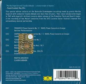 5CD/Zestaw pudełkowy Claudio Abbado: Complete Concerto Recordings