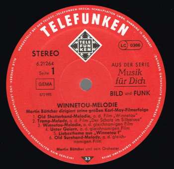 LP Martin Böttcher: Winnetou-Melodie