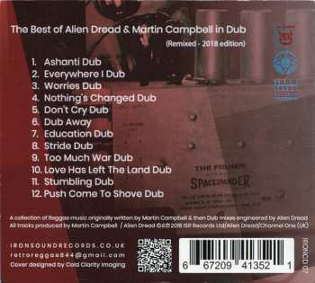 CD Alien Dread: The Best of Alien Dread & Martin Campbell in Dub - Remixed 2018 Edition  LTD