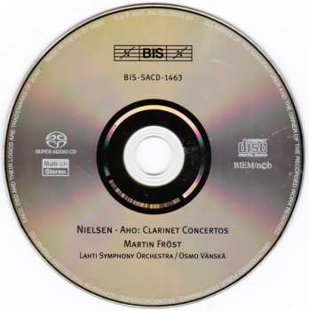 SACD Carl Nielsen: Nielsen & Aho Clarinet Concertos