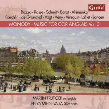 Album Martin Frutiger: Monody - Music For Cor Anglais Vol. 3