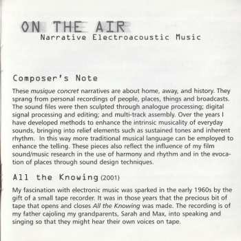 CD Martin Gotfrit: On The Air