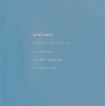 CD Martin Speake: Generations