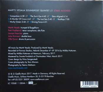 CD Martti Vesala Soundpost Quintet: Stars Aligned