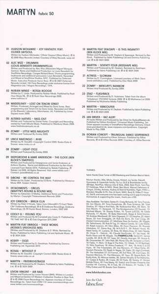 CD Martyn: Fabric 50