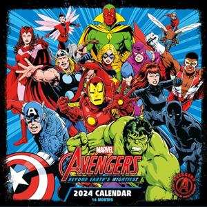 LP Marvel Calendar: Avengers 2024 Calendar