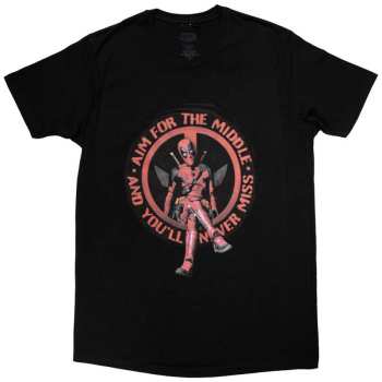 Merch Marvel Comics: Koszulka Deadpool Aim Middle