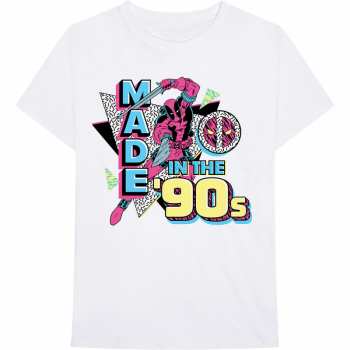 Merch Marvel Comics: Tričko Deadpool Made In The 90s  M