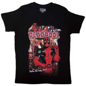 Merch Marvel Comics: Koszulka Deadpool Outta The Way Nerd
