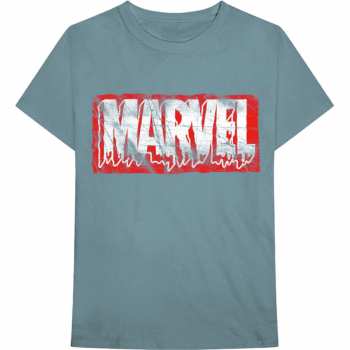 Merch Marvel Comics: Koszulka Distressed Dripping Logo Marvel Comics 