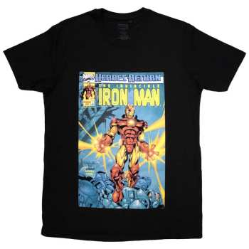 Merch Marvel Comics: Koszulka Invincible Iron Man Comic Cover