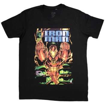 Merch Marvel Comics: Koszulka Iron Man Fist Comic Cover