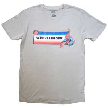 Merch Marvel Comics: Marvel Comics Unisex T-shirt: Spider-man Web-slinger (small) S