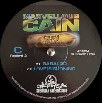 2LP Marvellous Cain: Gun Talk