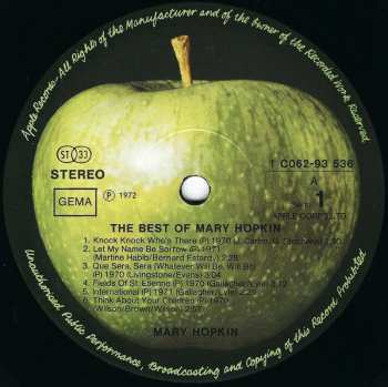 CD Mary Hopkin: Those Were The Days: Best Of