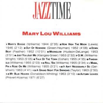 CD Mary Lou Williams: Mary Lou Williams