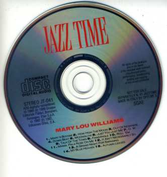 CD Mary Lou Williams: Mary Lou Williams