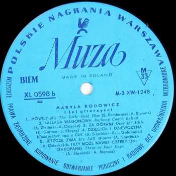 LP Maryla Rodowicz I Jej Gitarzyści: Żyj Mój Świecie